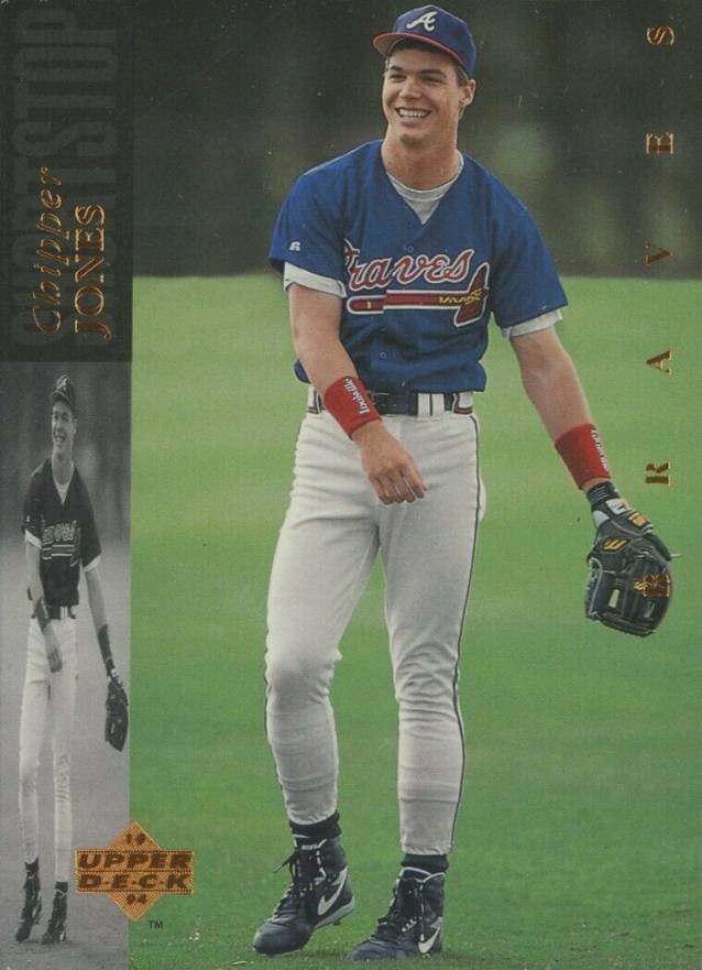 1994 Upper Deck Chipper Jones #185 Baseball Card