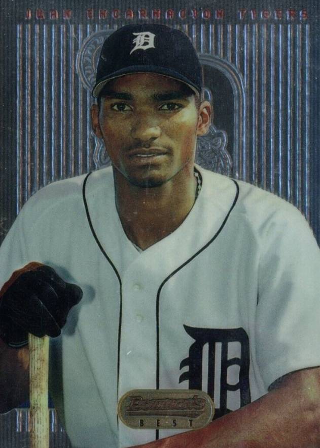 1995 Bowman's Best Juan Encarnacion #49 Baseball Card