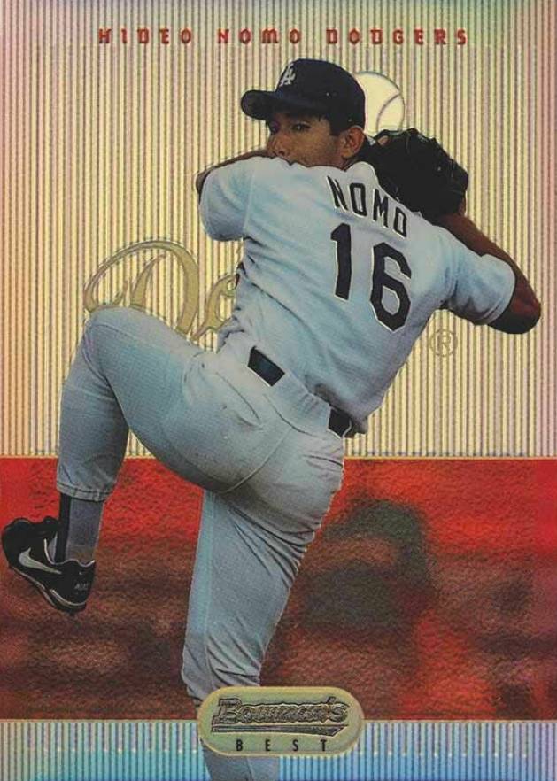 1995 Bowman's Best Hideo Nomo #83 Baseball Card