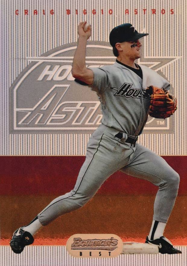 1995 Bowman's Best Craig Biggio #32 Baseball Card