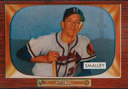 1955 Bowman Roy Smalley #252 Baseball Card