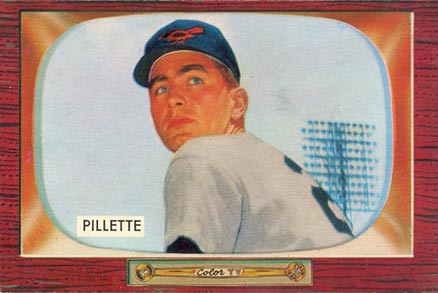1955 Bowman Duane Pillette #244 Baseball Card