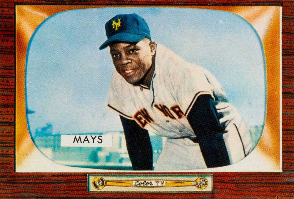 1955 Bowman Willie Mays #184 Baseball Card