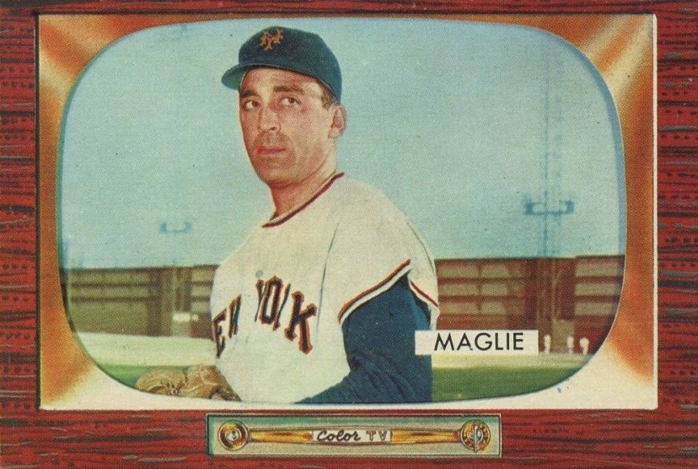 1955 Bowman Sal Maglie #95 Baseball Card