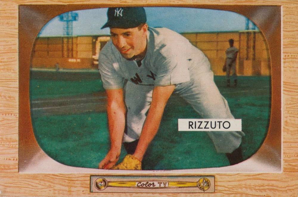 1955 Bowman Phil Rizzuto #10 Baseball Card