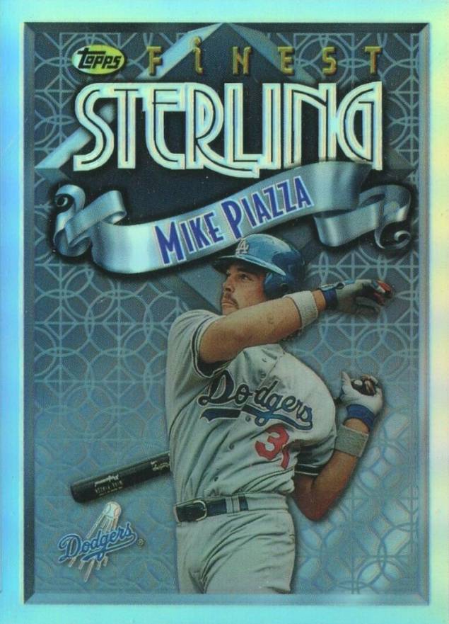 1996 Finest Mike Piazza #11 Baseball Card