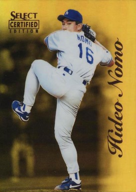 1996 Select Certified Hideo Nomo #13 Baseball Card