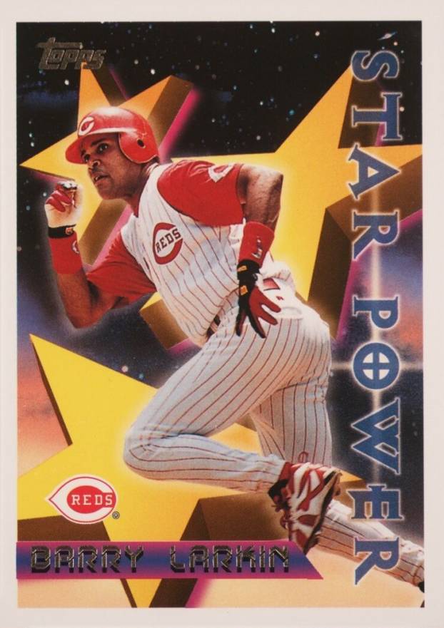 1996 Topps Barry Larkin #6 Baseball Card