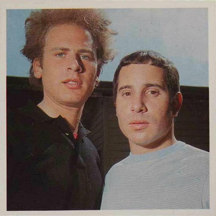 1969 Mister Softee Ltd Lord Neilson's Star Cards Simon & Garfunkel #8 Non-Sports Card