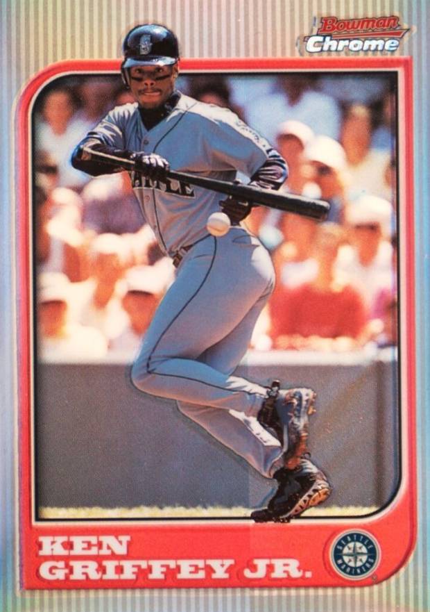 1997 Bowman Chrome Ken Griffey Jr. #12 Baseball Card