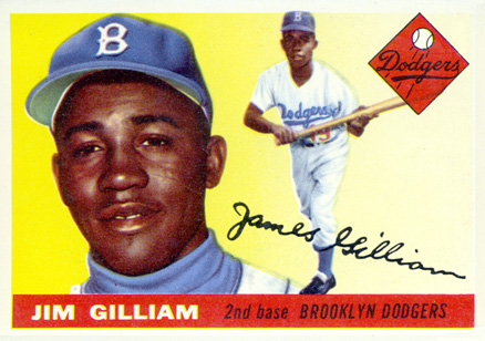 1955 Topps Jim Gilliam #5 Baseball Card