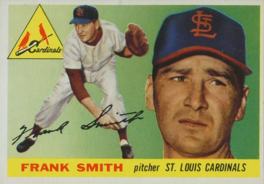 1955 Topps Frank Smith #204 Baseball Card