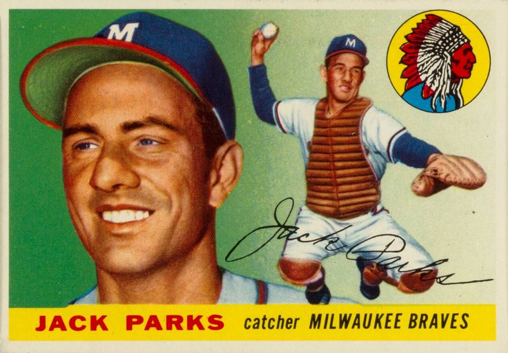 1955 Topps Jack Parks #23 Baseball Card