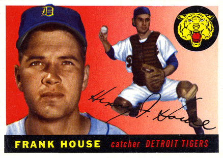 1955 Topps Frank House #87 Baseball Card