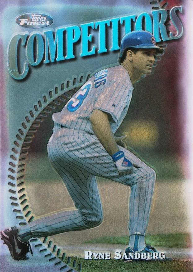 1997 Finest Ryne Sandberg #303 Baseball Card