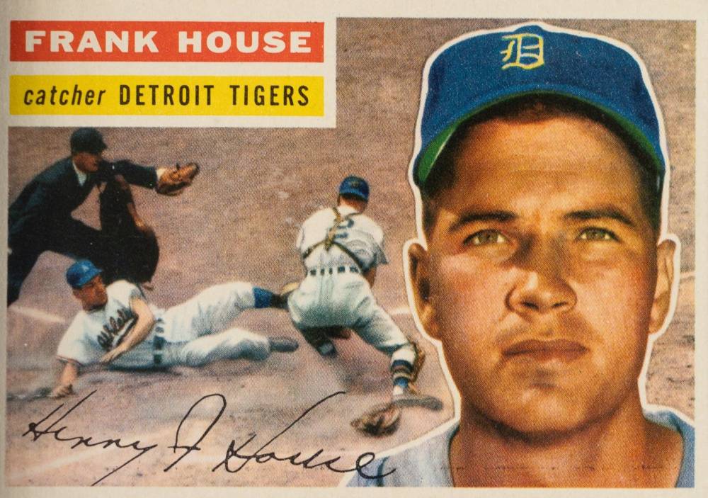 1956 Topps Frank House #32g Baseball Card