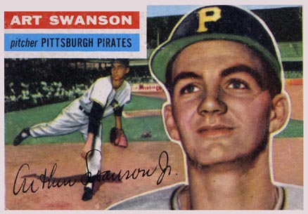 1956 Topps Art Swanson #204 Baseball Card