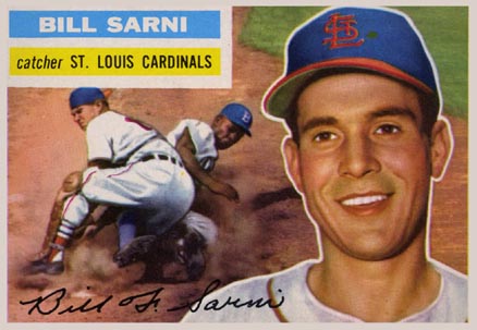 1956 Topps Bill Sarni #247 Baseball Card