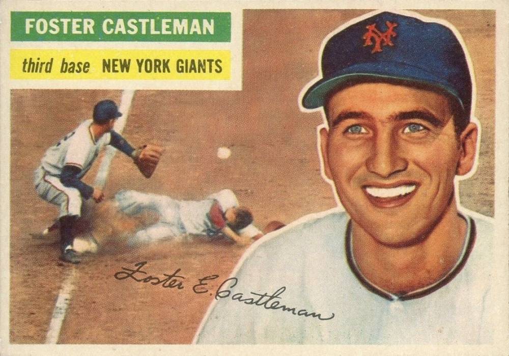 1956 Topps Foster Castleman #271 Baseball Card