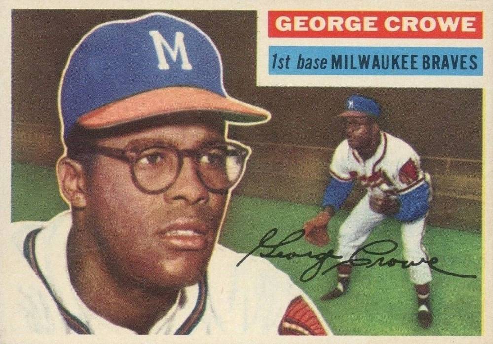 1956 Topps George Crowe #254 Baseball Card