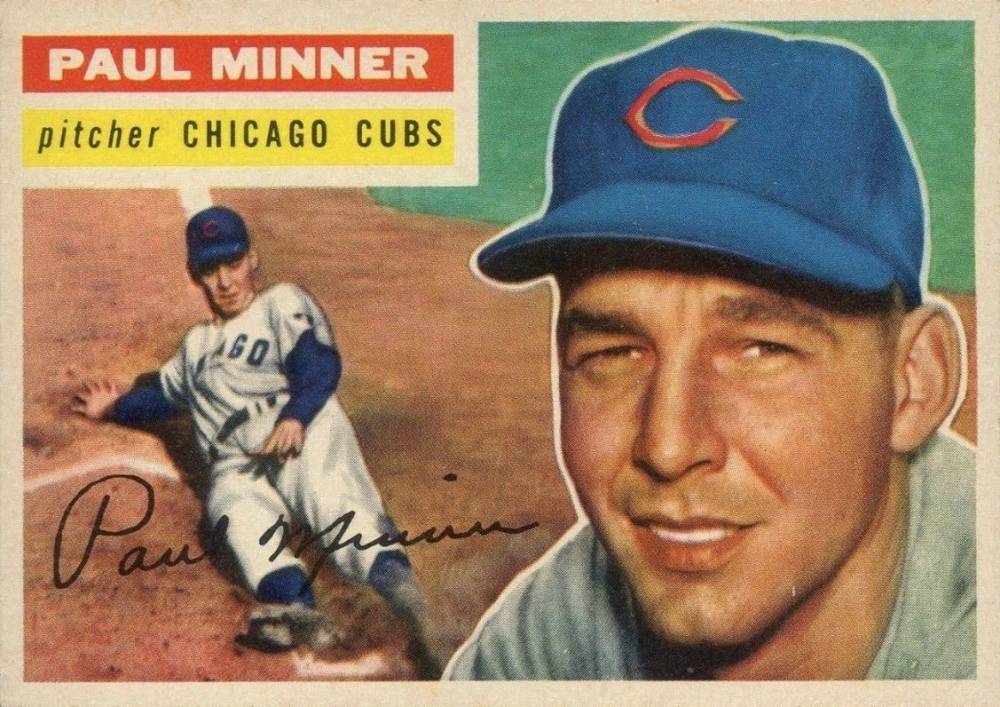 1956 Topps Paul Minner #182 Baseball Card