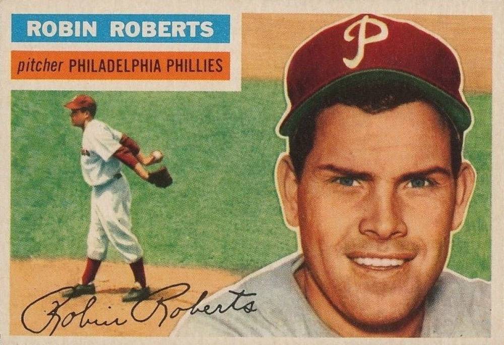 1956 Topps Robin Roberts #180 Baseball Card