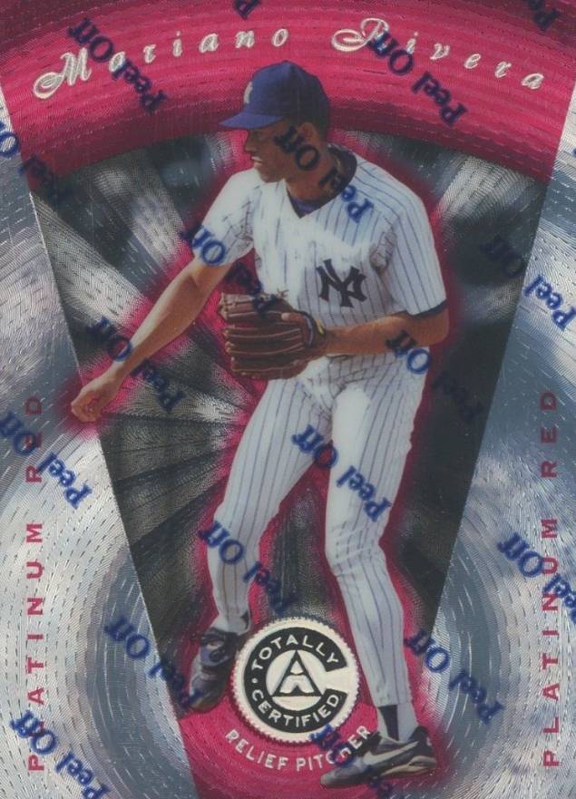 1997 Pinnacle Totally Certified Mariano Rivera #62 Baseball Card