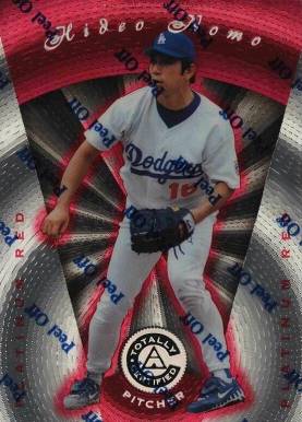 1997 Pinnacle Totally Certified Hideo Nomo #63 Baseball Card