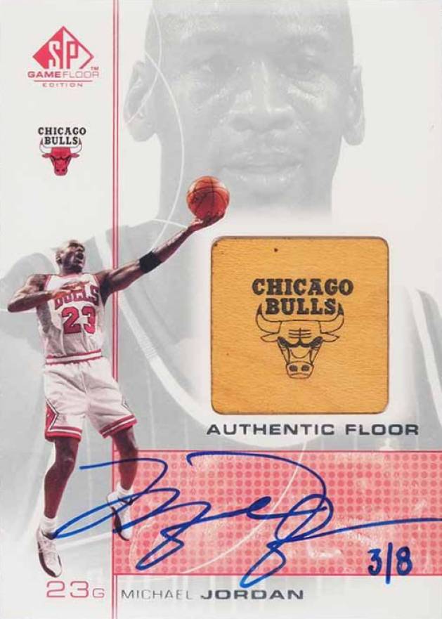 2002 Ultimate Collection Buyback Michael Jordan #41 Basketball Card