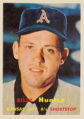 1957 Topps Billy Hunter #207 Baseball Card