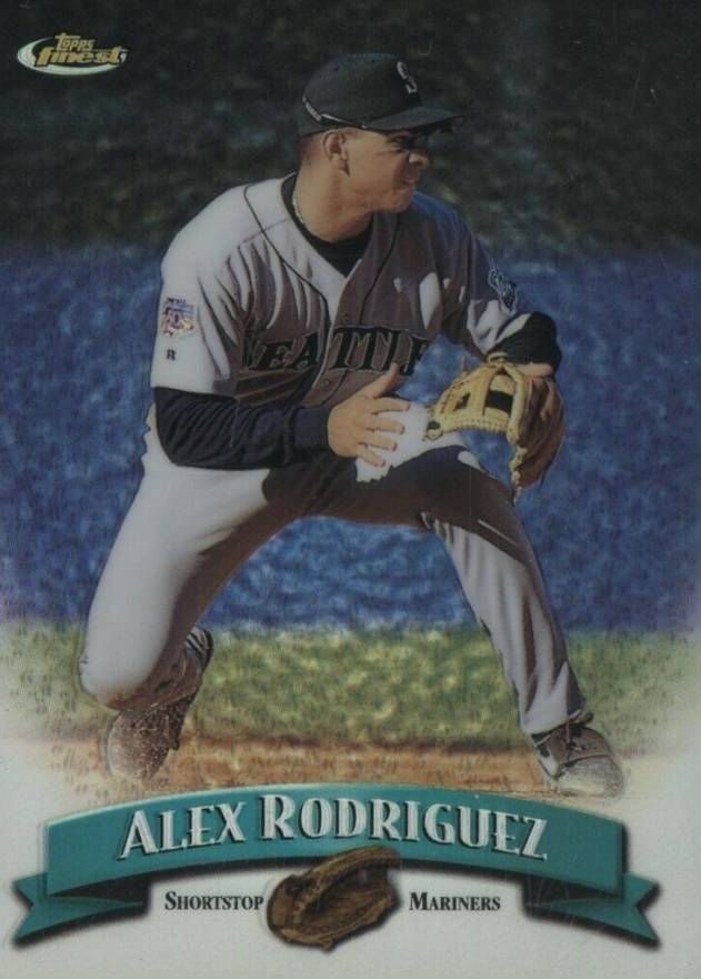 1998 Finest Alex Rodriguez #157 Baseball Card