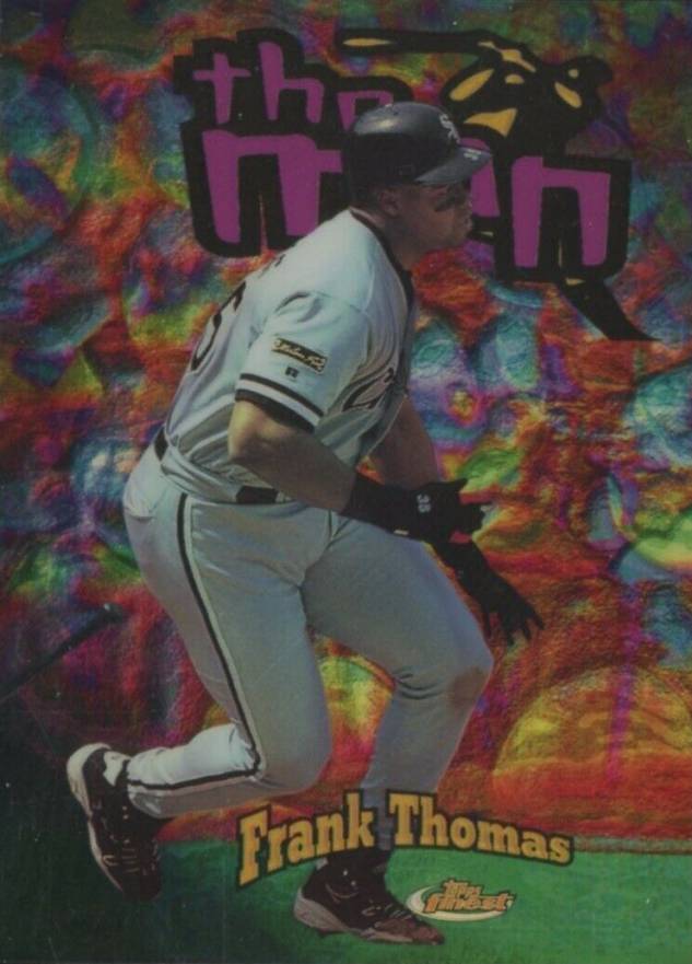 1998 Finest the Man Frank Thomas #TM3 Baseball Card