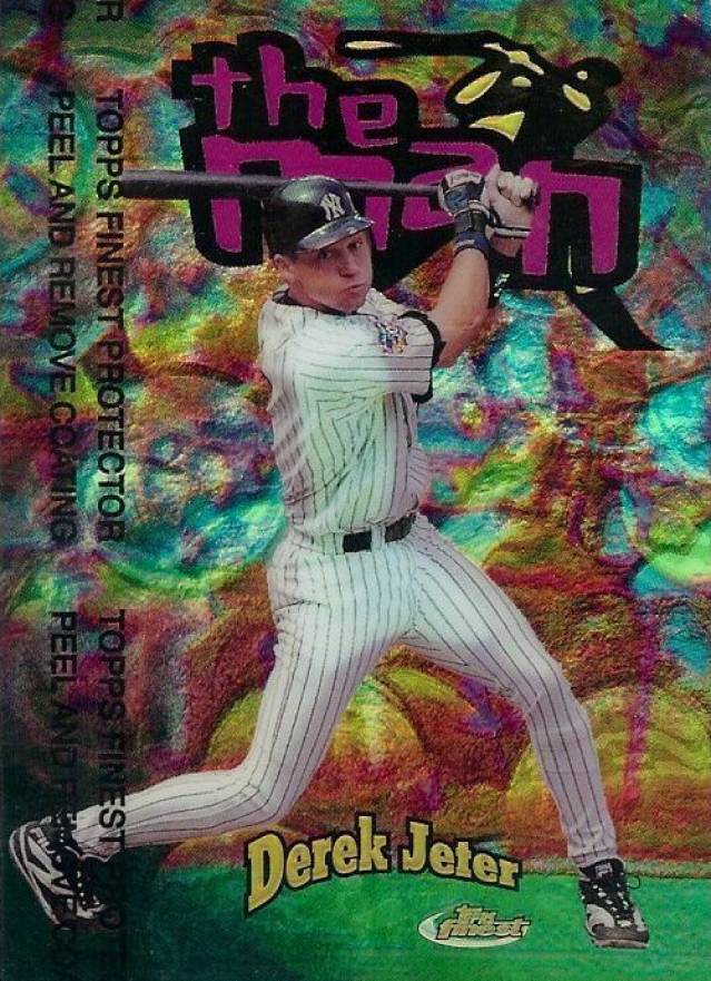 1998 Finest the Man Derek Jeter #TM9 Baseball Card