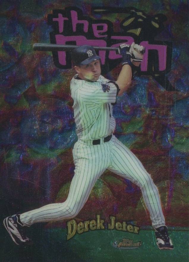 1998 Finest the Man Derek Jeter #TM9 Baseball Card