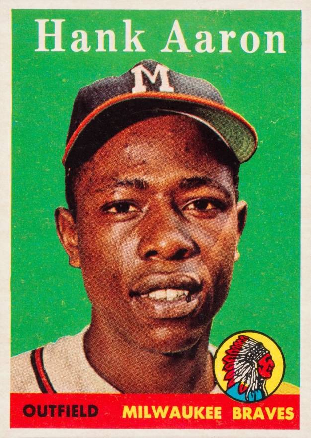 1958 Topps Hank Aaron #30 Baseball Card