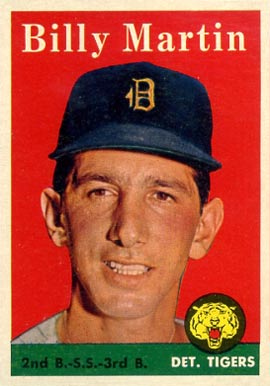 1958 Topps Billy Martin #271 Baseball Card