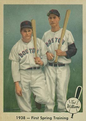 1959 Fleer Ted Williams 1938- First Spring Training #11 Baseball Card