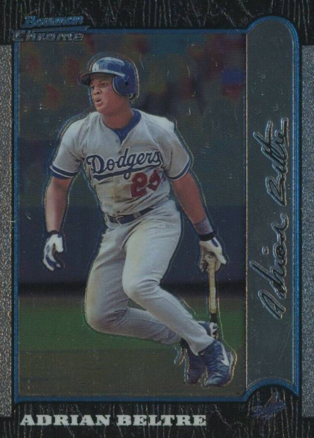 1999 Bowman Chrome Adrian Beltre #219 Baseball Card