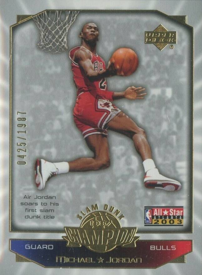 2003 Upper Deck All-Star Game Promos Michael Jordan #MJ1 Basketball Card
