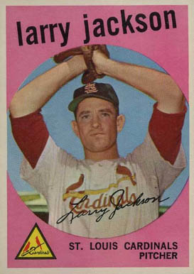 1959 Topps Larry Jackson #399 Baseball Card