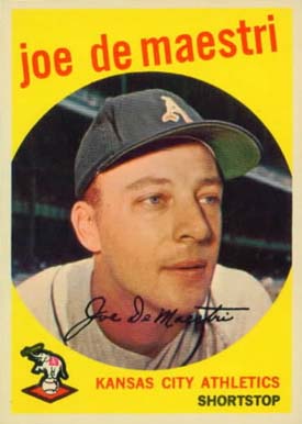 1959 Topps Joe De Maestri #64 Baseball Card