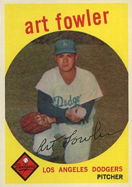 1959 Topps Art Fowler #508 Baseball Card