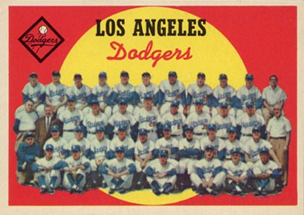 1959 Topps Los Angeles Dodgers #457 Baseball Card