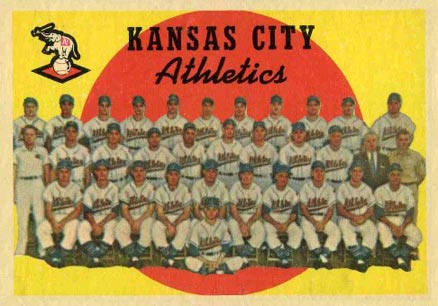 1959 Topps Kansas City Athletics #172 Baseball Card