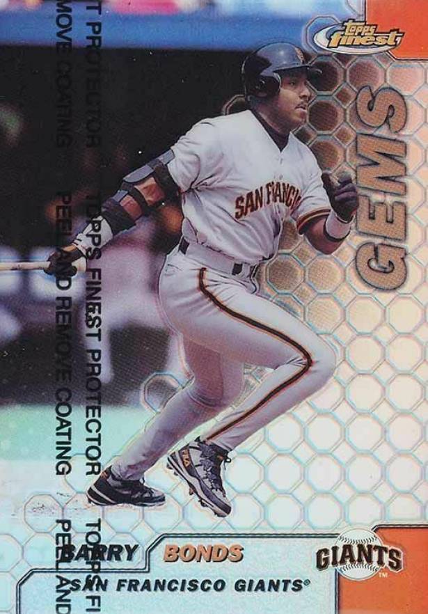 1999 Finest Barry Bonds #112 Baseball Card