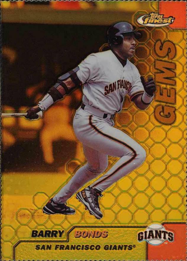 1999 Finest Barry Bonds #112 Baseball Card