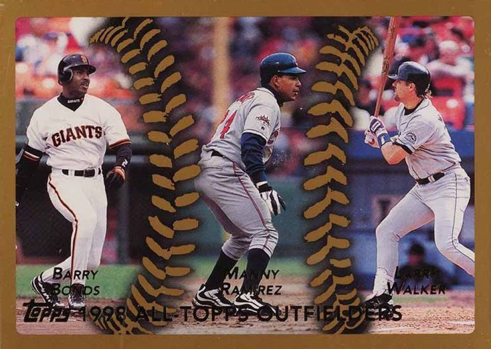 1999 Topps Bonds/Ramirez/Walker #455 Baseball Card