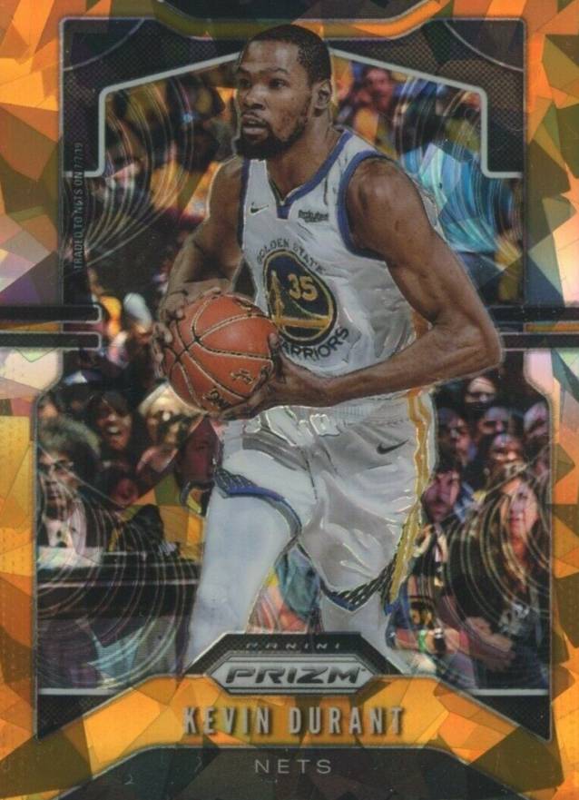 2019 Panini Prizm Kevin Durant #210 Basketball Card