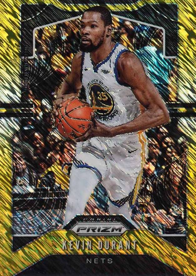 2019 Panini Prizm Kevin Durant #210 Basketball Card