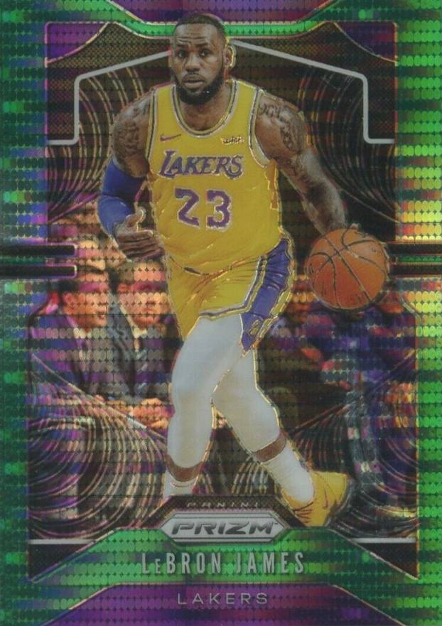 2019 Panini Prizm LeBron James #129 Basketball Card